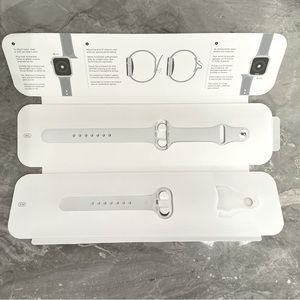 Apple Watch Classic Sport Band 40mm S/M and M/L White Authentic